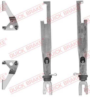 Set pentru reglare ulterioară, frână tambur 102 53 005 QUICK BRAKE